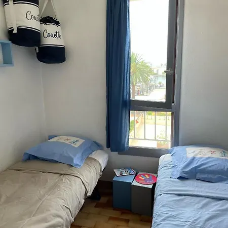 Apartman Cap D'agde Centre Port Avec Parking Prive Et Belle Vue Port Et