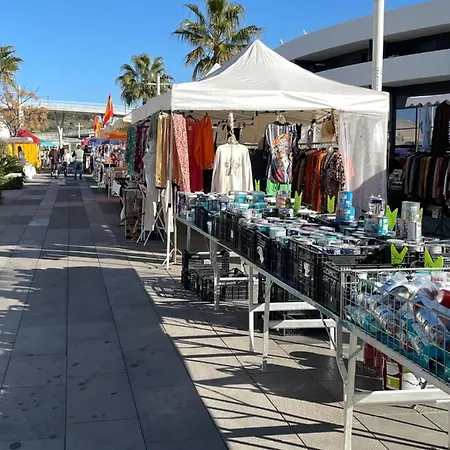 公寓 Cap D'agde Centre Port Avec Parking Prive Et Belle Vue Port Et