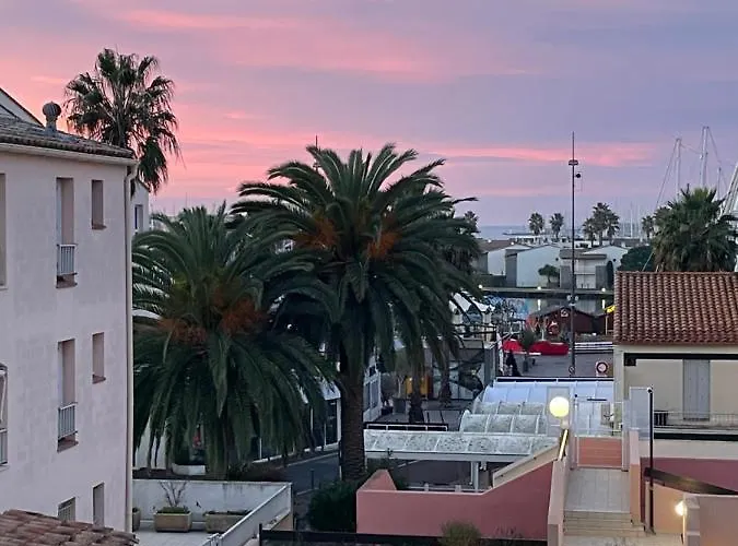 Cap D'agde Centre Port Avec Parking Prive Et Belle Vue Port Et *